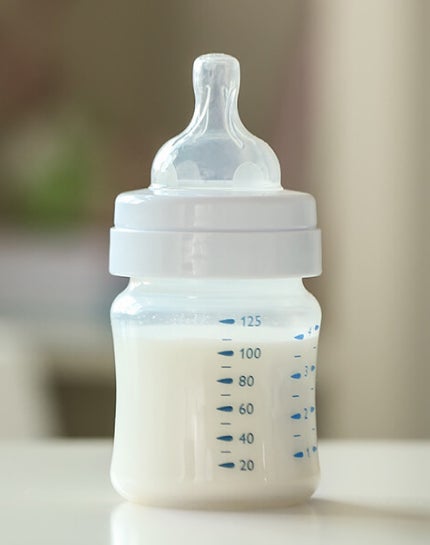 Baby bottle deals with milk